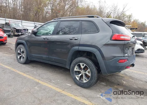 2014 Jeep Cherokee Trailhawk z USA, uszkodzony, nr VIN 1C4PJMBS8EW211436